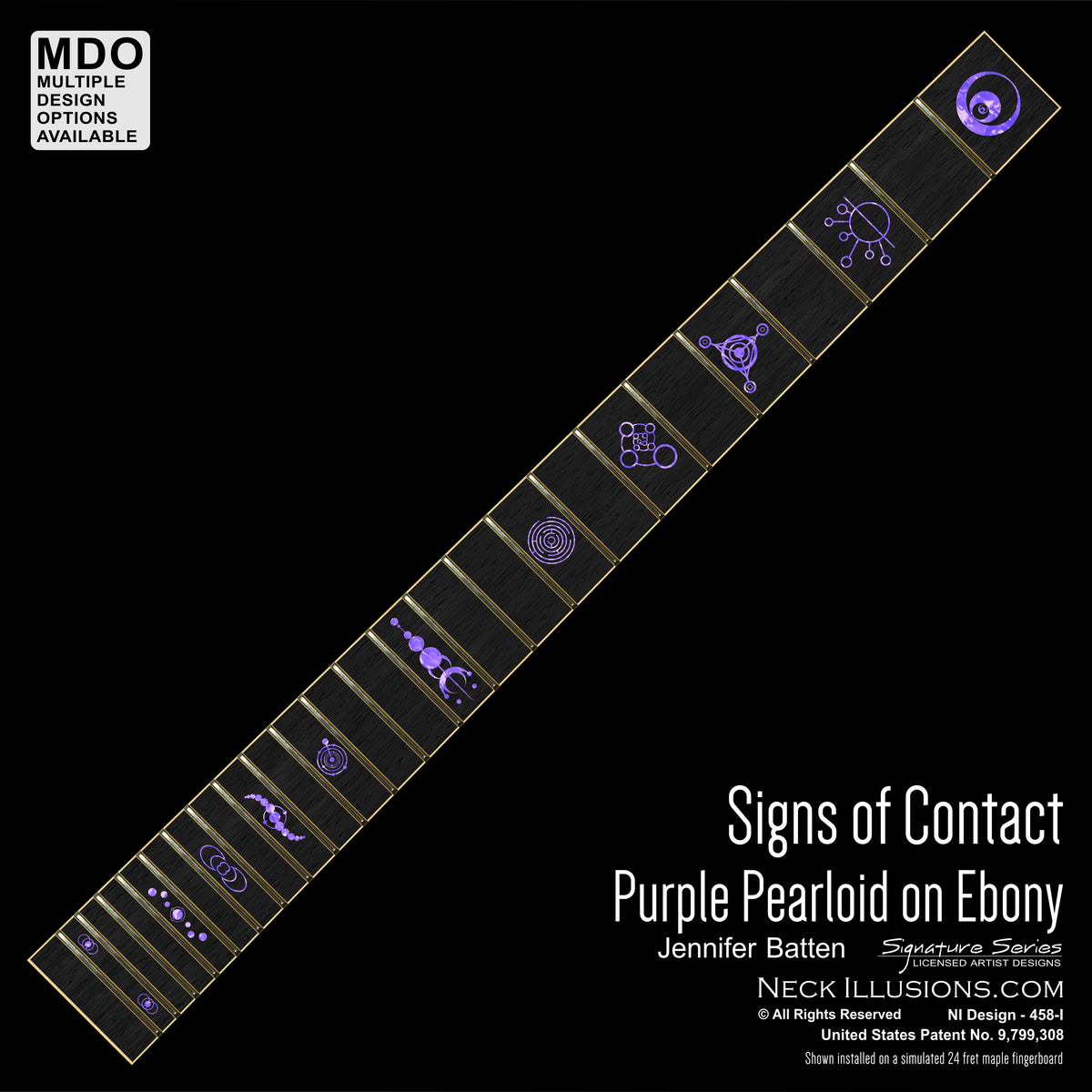 Jennifer Batten - Signs of Contact on Ebony