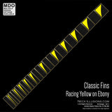 Classic Shark Fins on Ebony