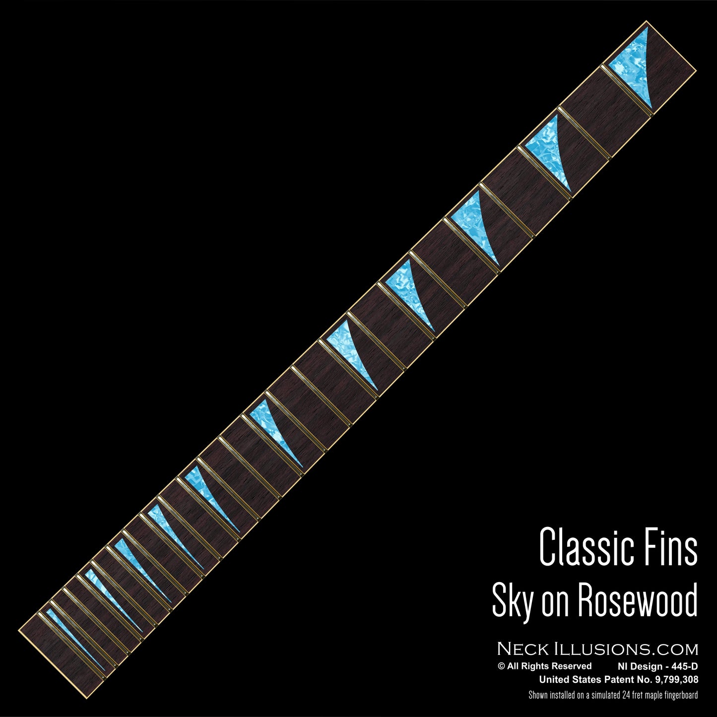 Classic Fins on Rosewood