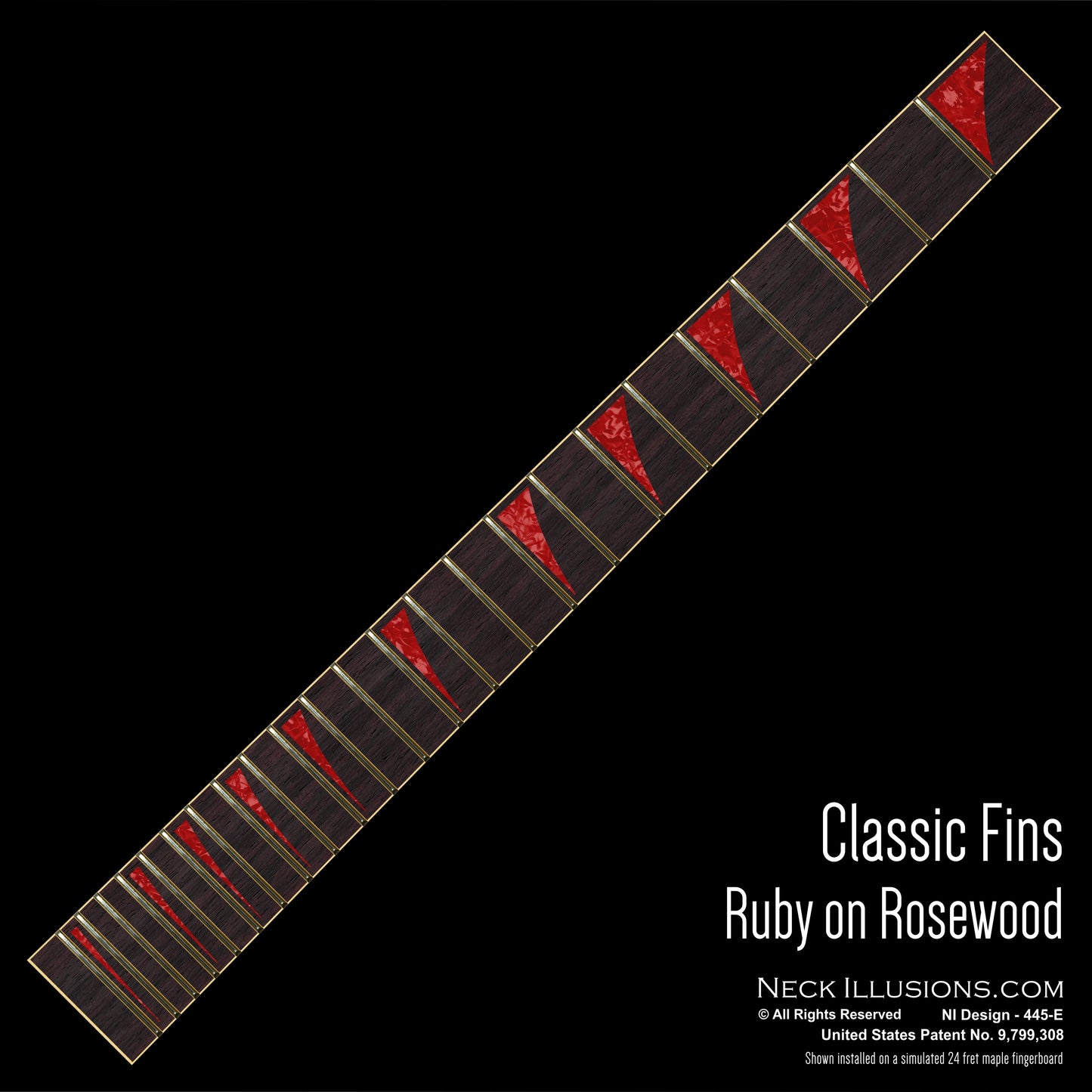 Classic Fins on Rosewood