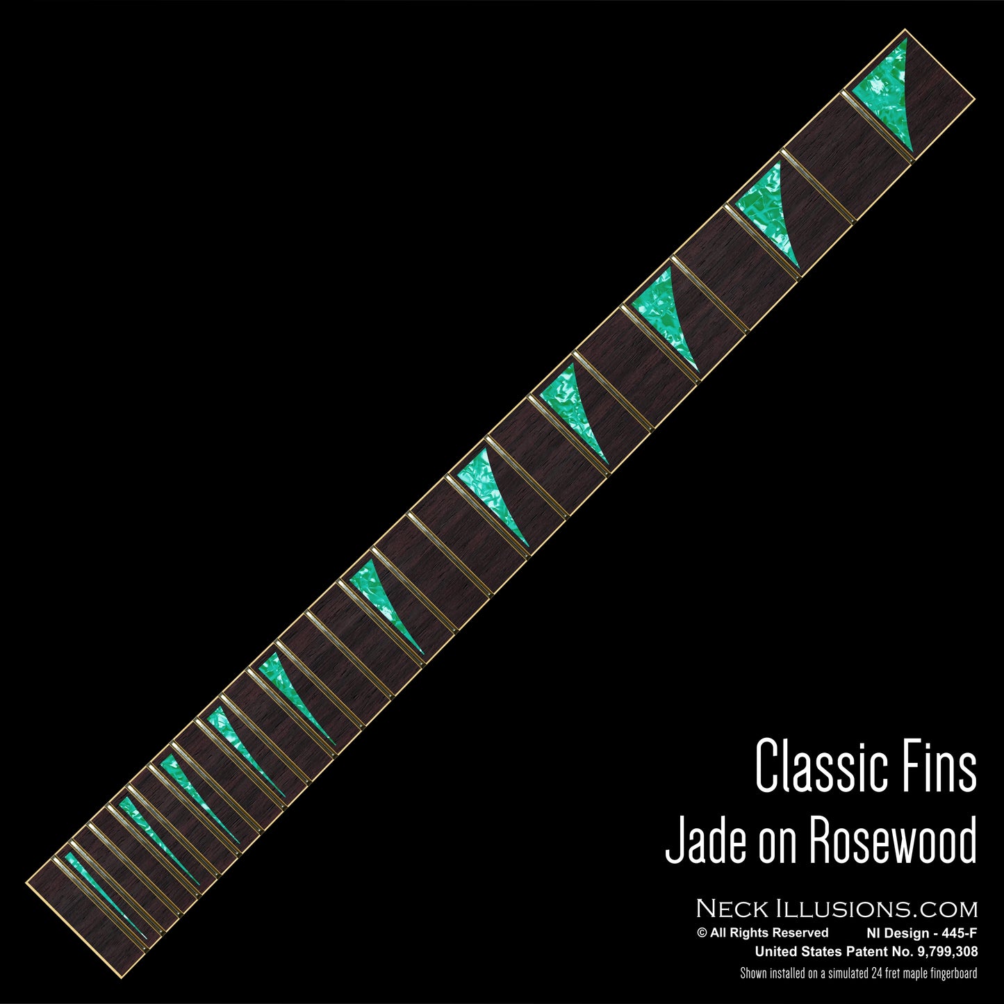 Classic Fins on Rosewood