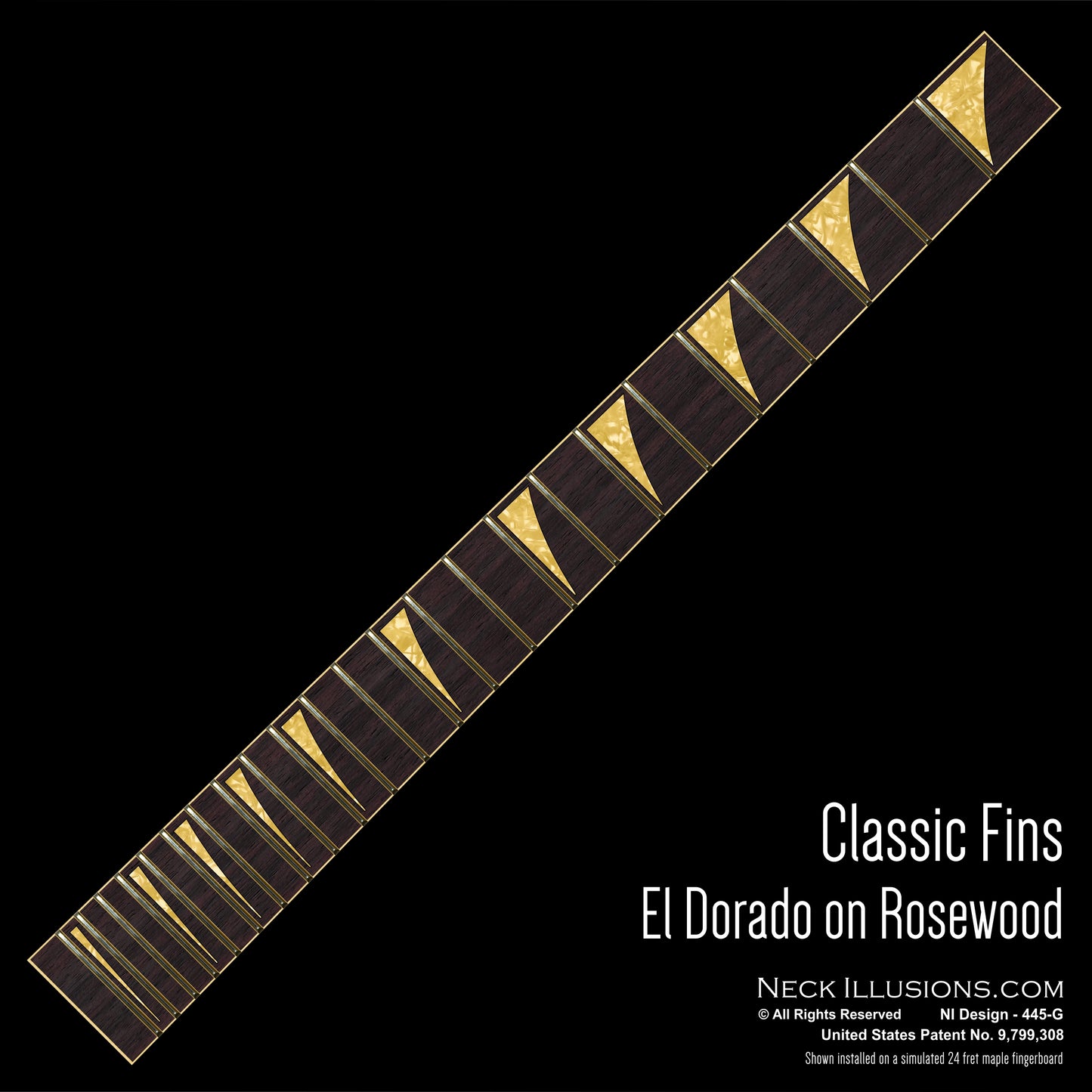 Classic Fins on Rosewood