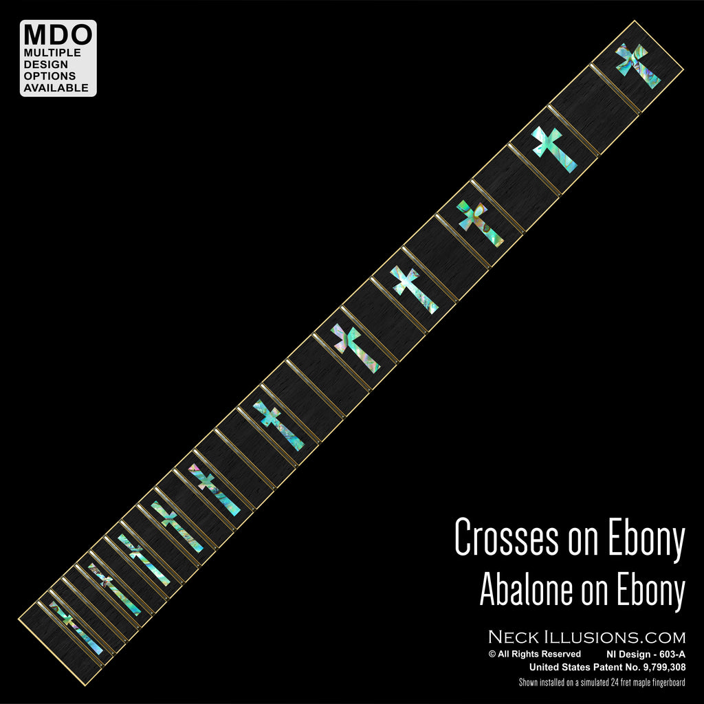 Crosses on Ebony