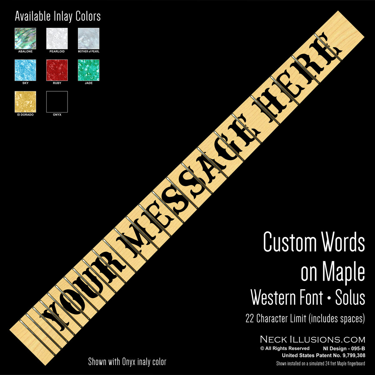Custom Words on Maple