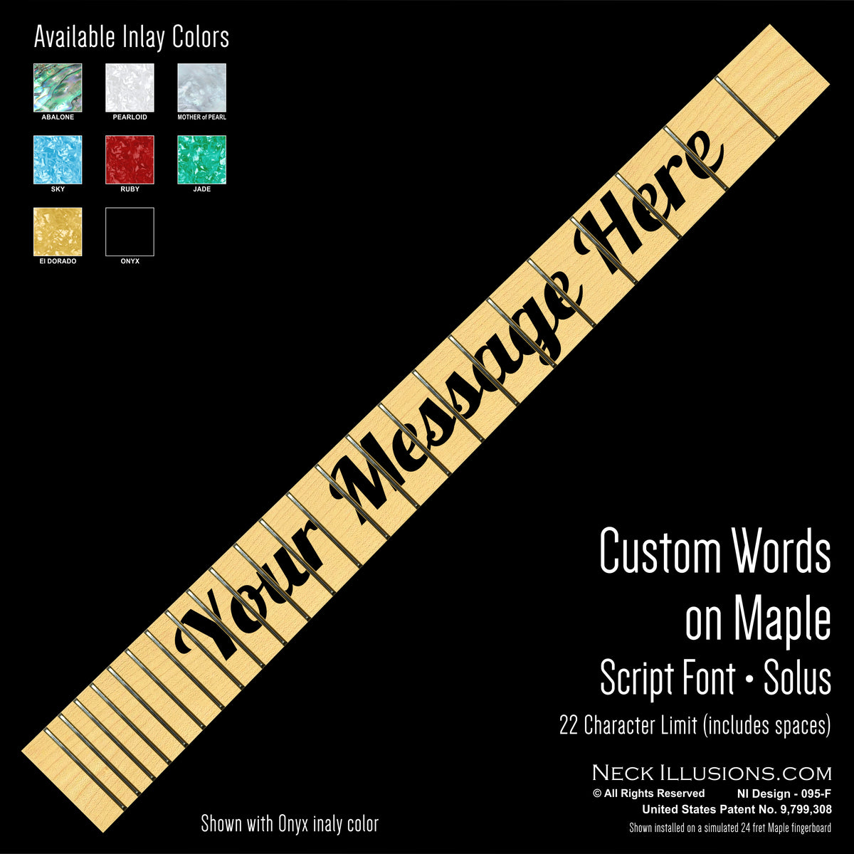 Custom Words on Maple