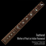 Feathered on Indian Rosewood