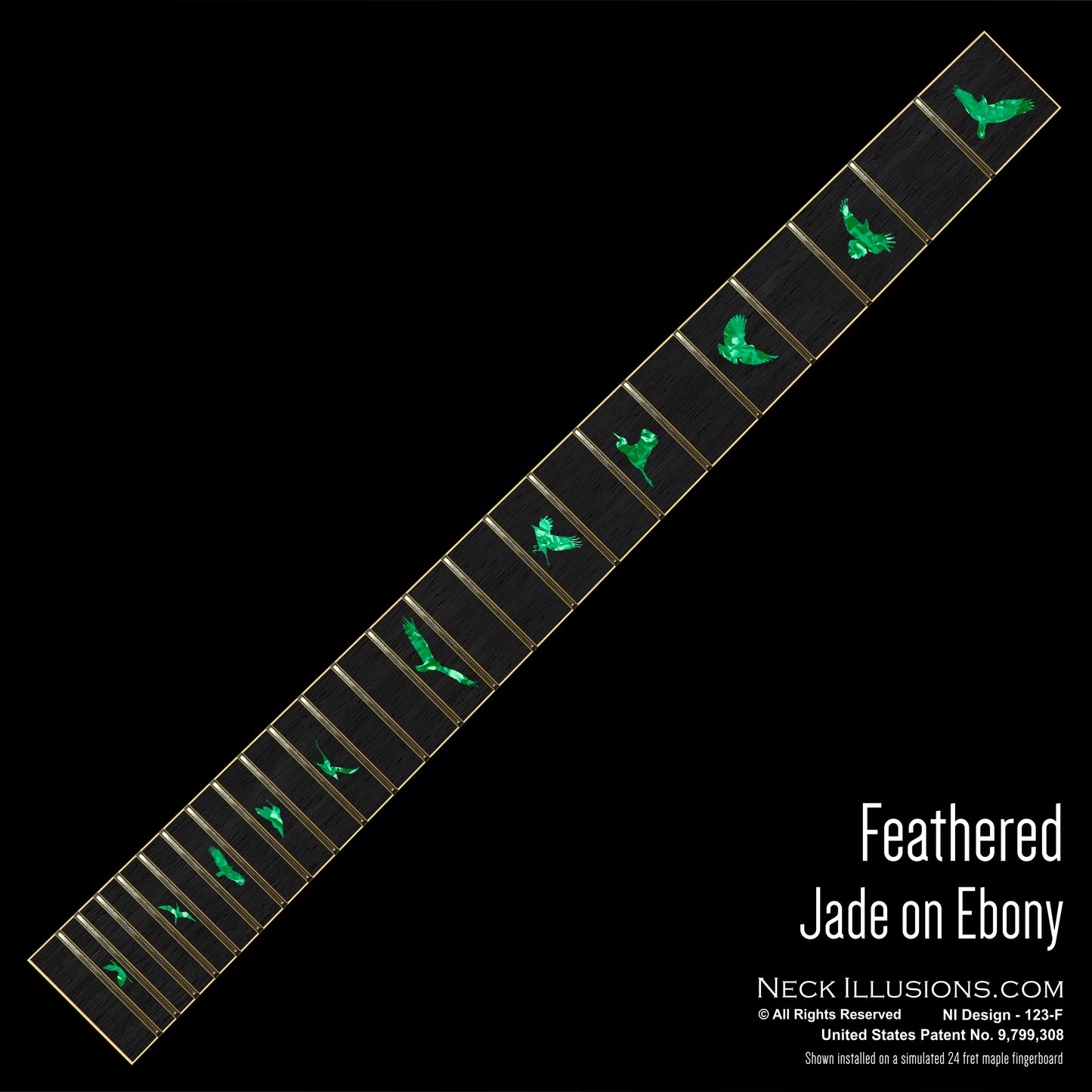 Feathered on Ebony