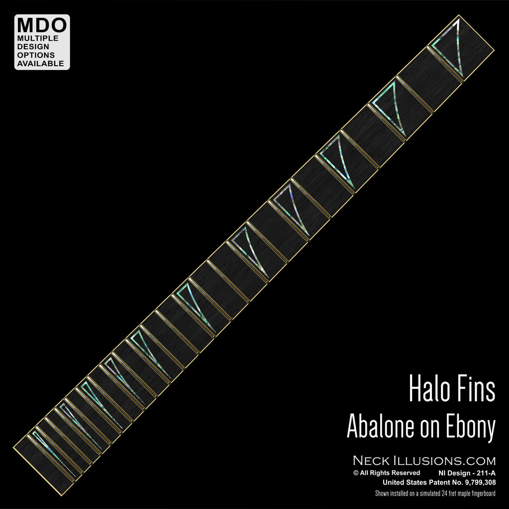 Halo Fins on Ebony
