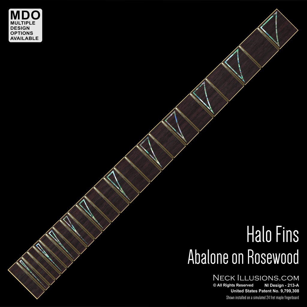 Halo Fins on Rosewood