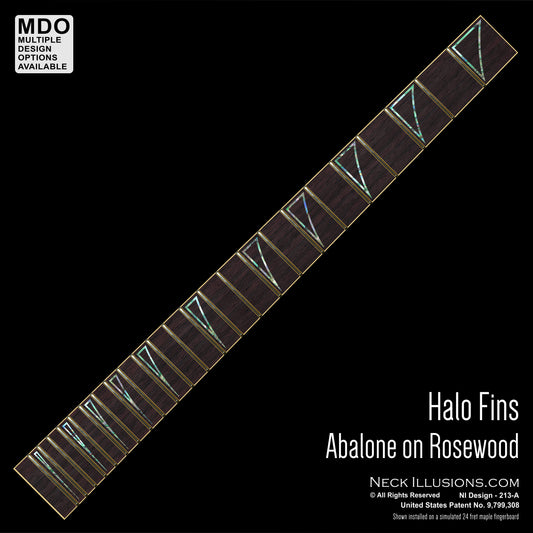 Halo Fins on Rosewood