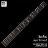 Halo Fins on Rosewood