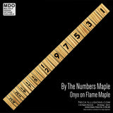 By the Numbers - Onyx on Maple