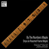By the Numbers - Onyx on Maple