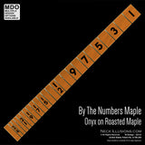 By the Numbers - Onyx on Maple
