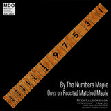 By the Numbers - Onyx on Maple