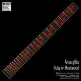 Amaryllis on Rosewood
