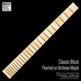 Classic Blocks on Birdseye Maple