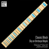 Classic Blocks on Birdseye Maple