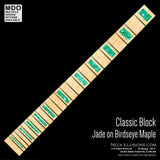 Classic Blocks on Birdseye Maple