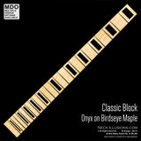 Classic Blocks on Birdseye Maple