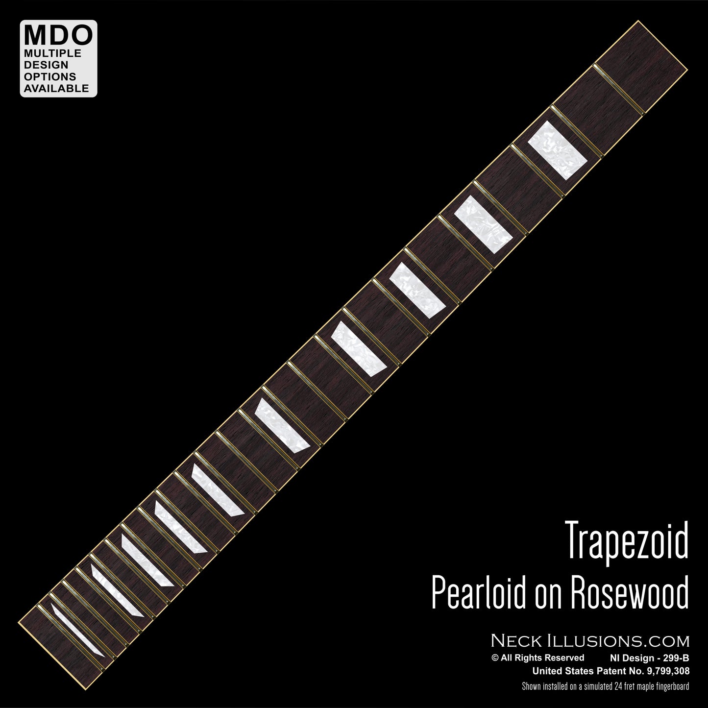 Trapezoid on Rosewood