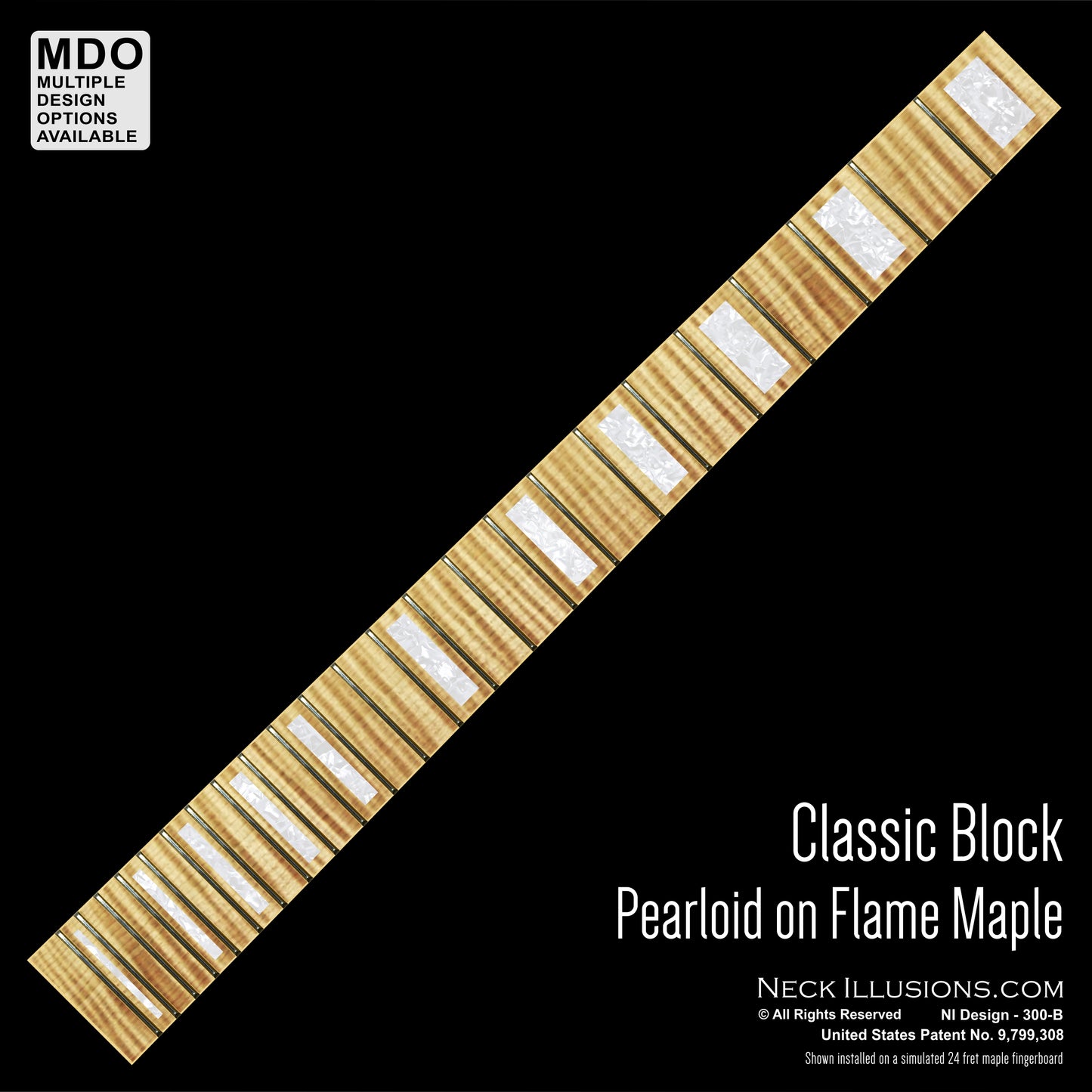 Classic Blocks on Flame Maple
