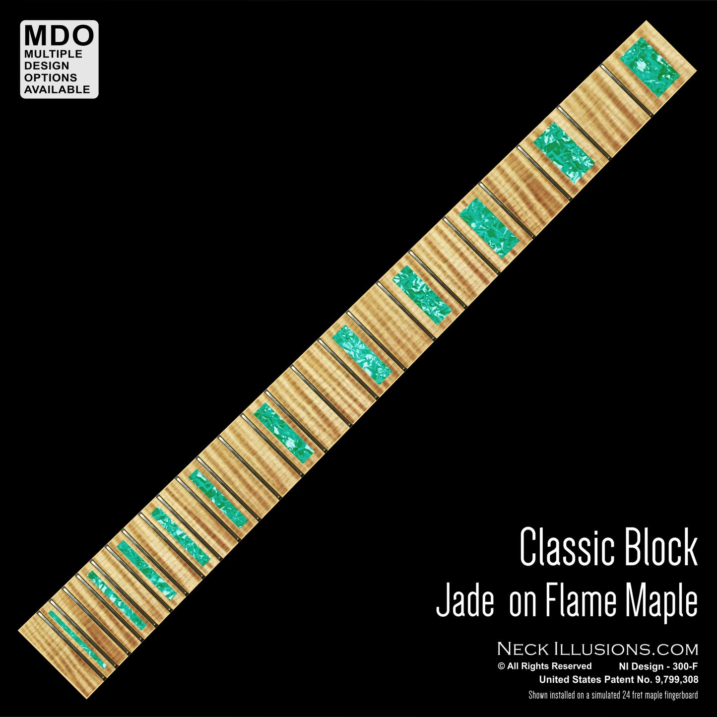 Classic Blocks on Flame Maple