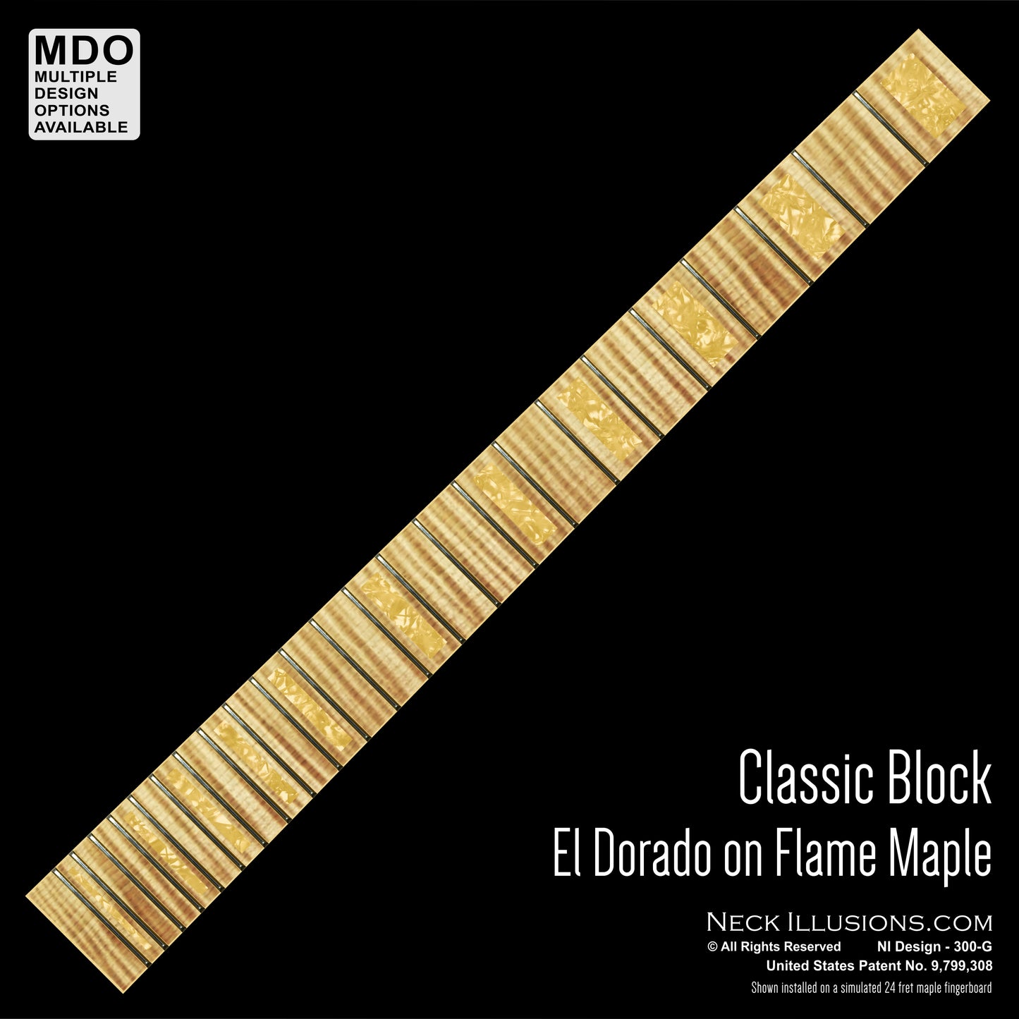 Classic Blocks on Flame Maple