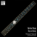 Winter Rose on Ebony