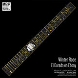 Winter Rose on Ebony