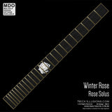Winter Rose on Ebony