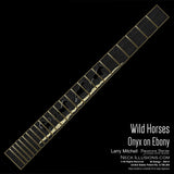 Larry Mitchell - Wild Horses on Ebony