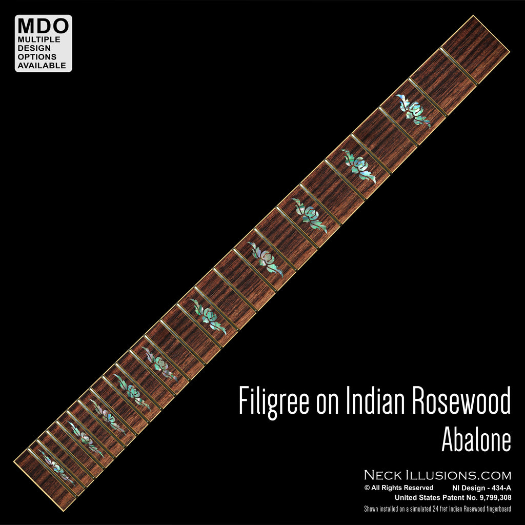 Filigree on Indian Rosewood
