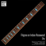 Filigree on Indian Rosewood