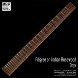 Filigree on Indian Rosewood