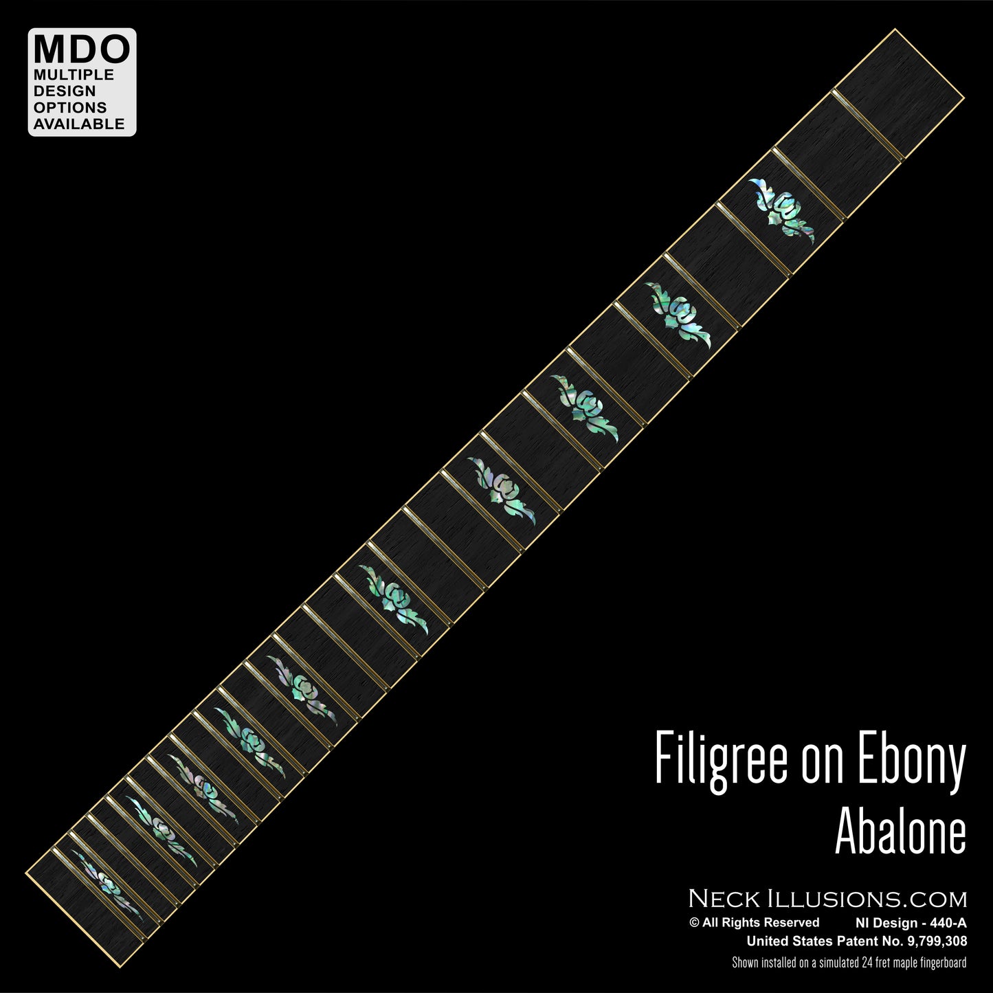 Filigree on Ebony