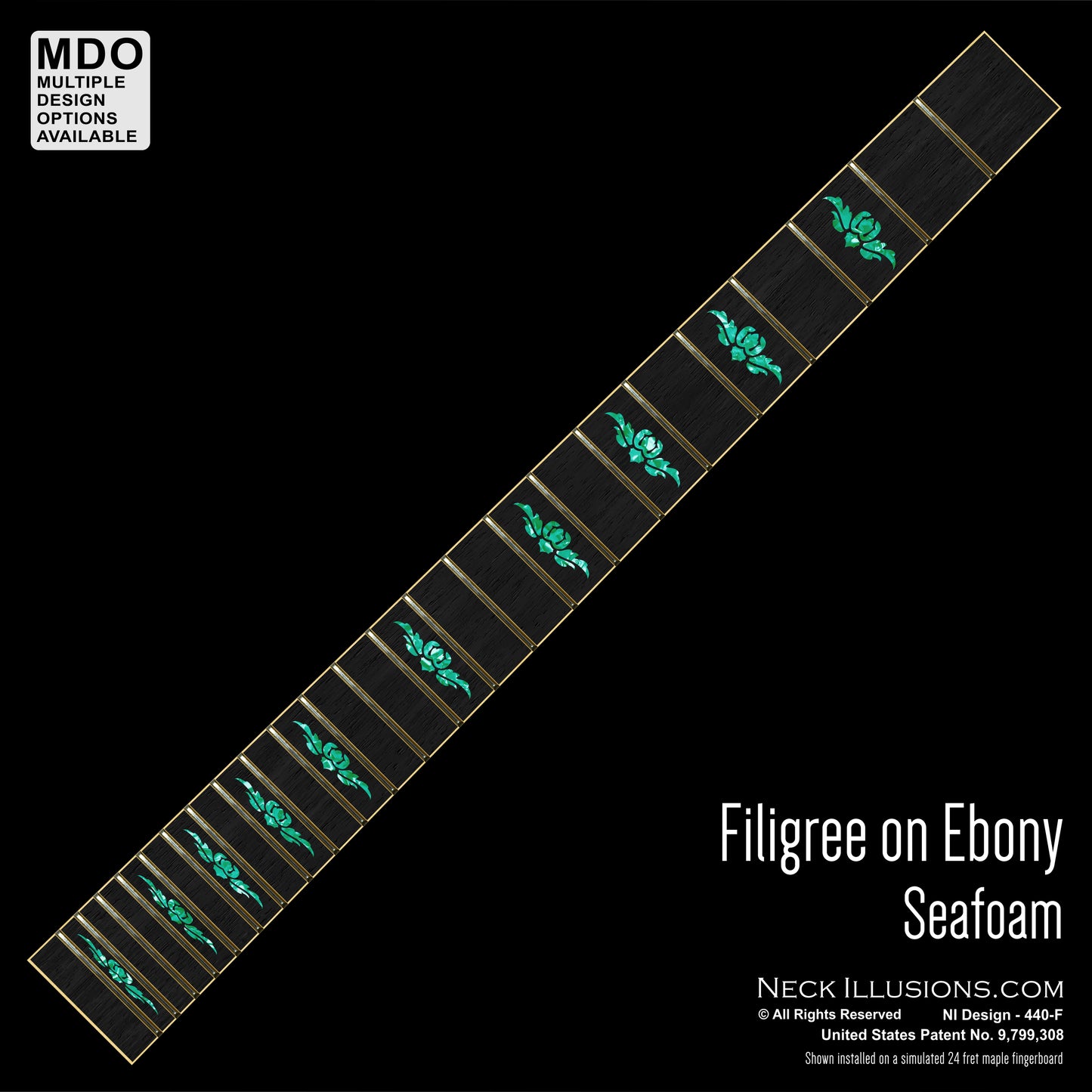 Filigree on Ebony