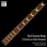 Neck Illusions Wings on Indian Rosewod