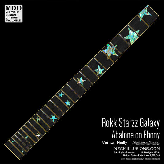 Vernon Neilly - Rokk Starzz Galaxy on Ebony