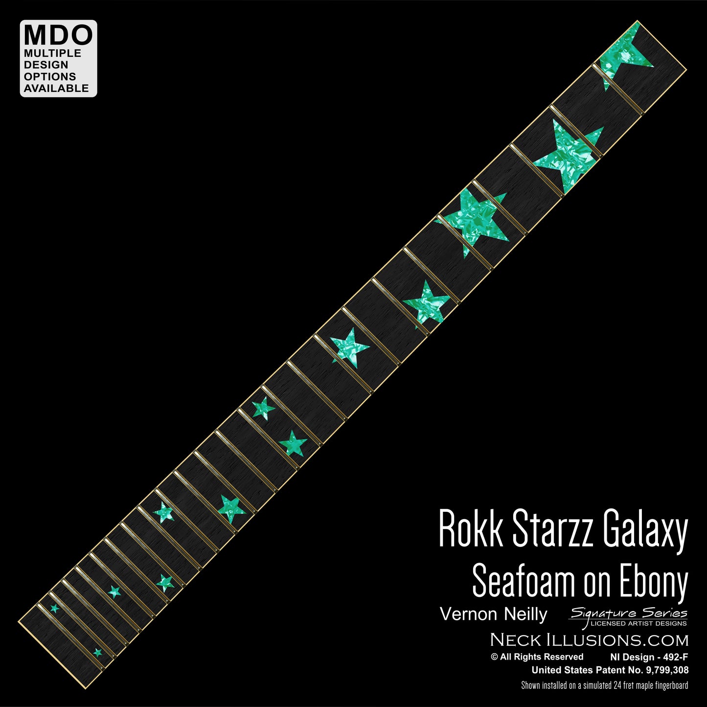 Vernon Neilly - Rokk Starzz Galaxy on Ebony