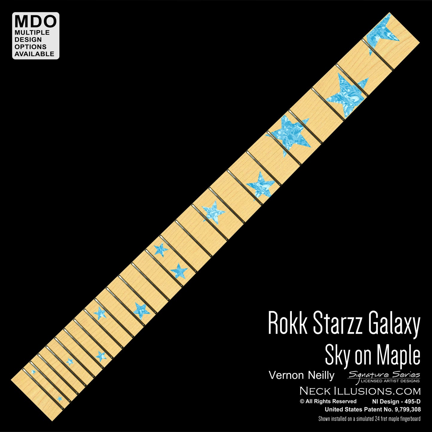 Vernon Neilly - Rokk Starzz Galaxy on Maple
