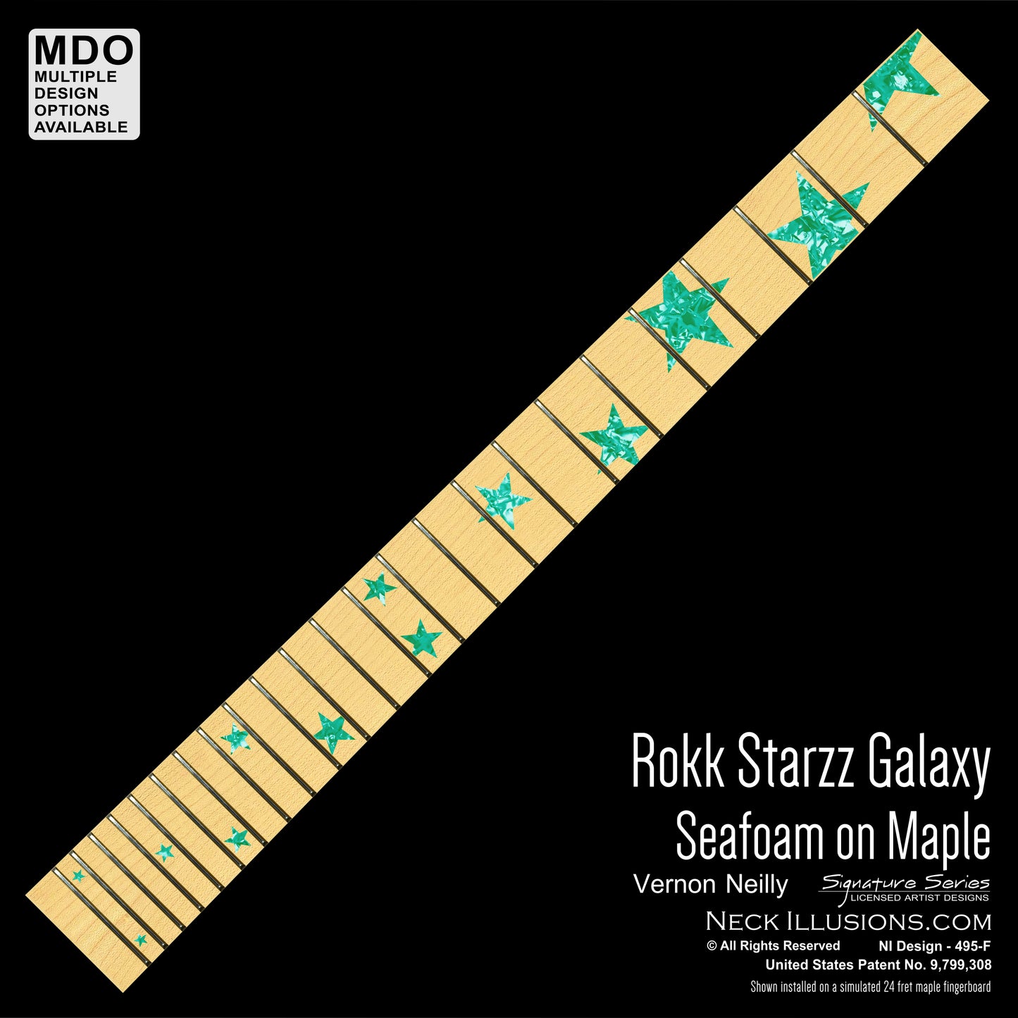 Vernon Neilly - Rokk Starzz Galaxy on Maple