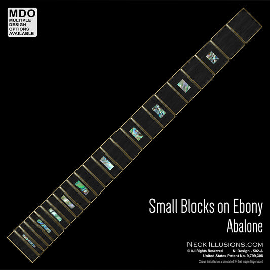 Small Blocks on Ebony