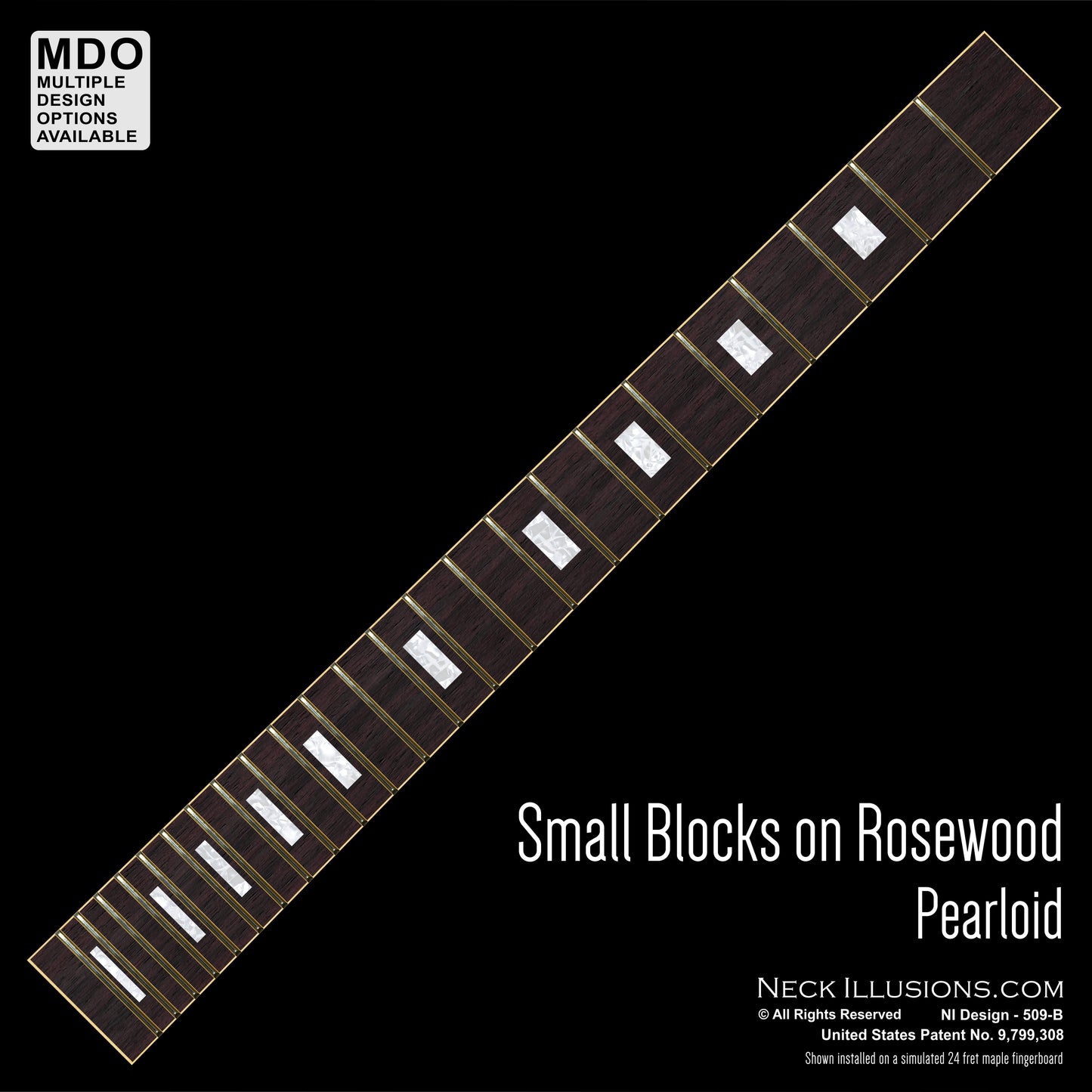 Small Blocks on Rosewood