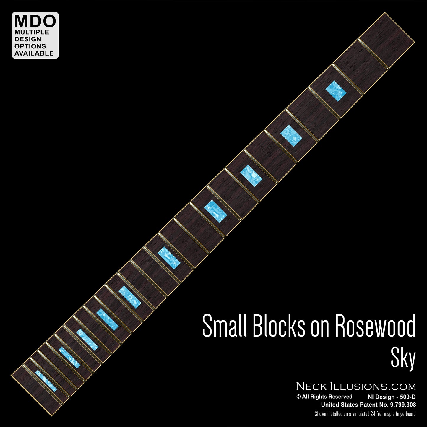 Small Blocks on Rosewood