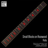 Small Blocks on Rosewood