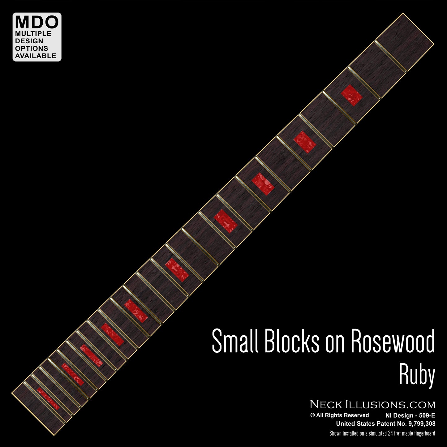 Small Blocks on Rosewood