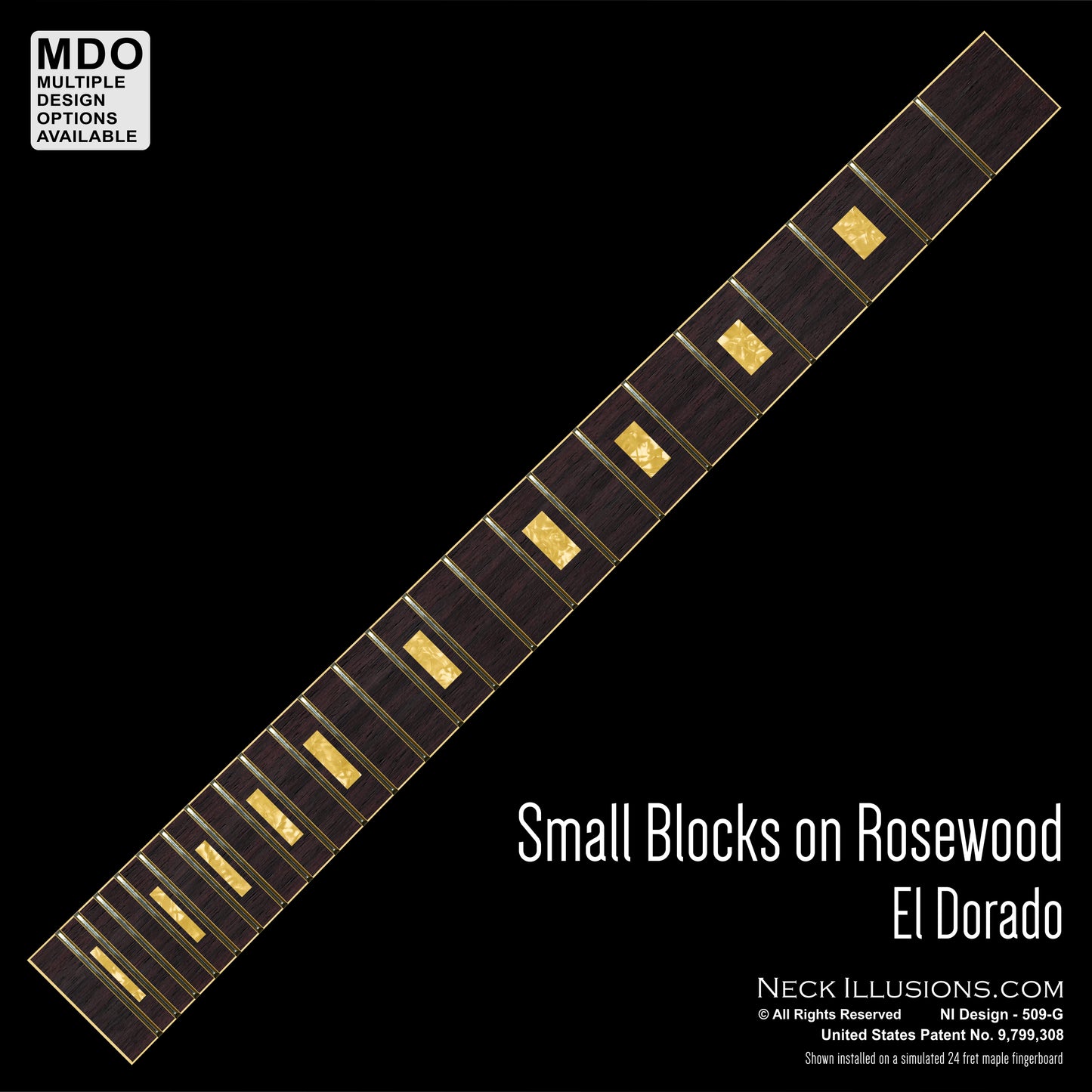 Small Blocks on Rosewood
