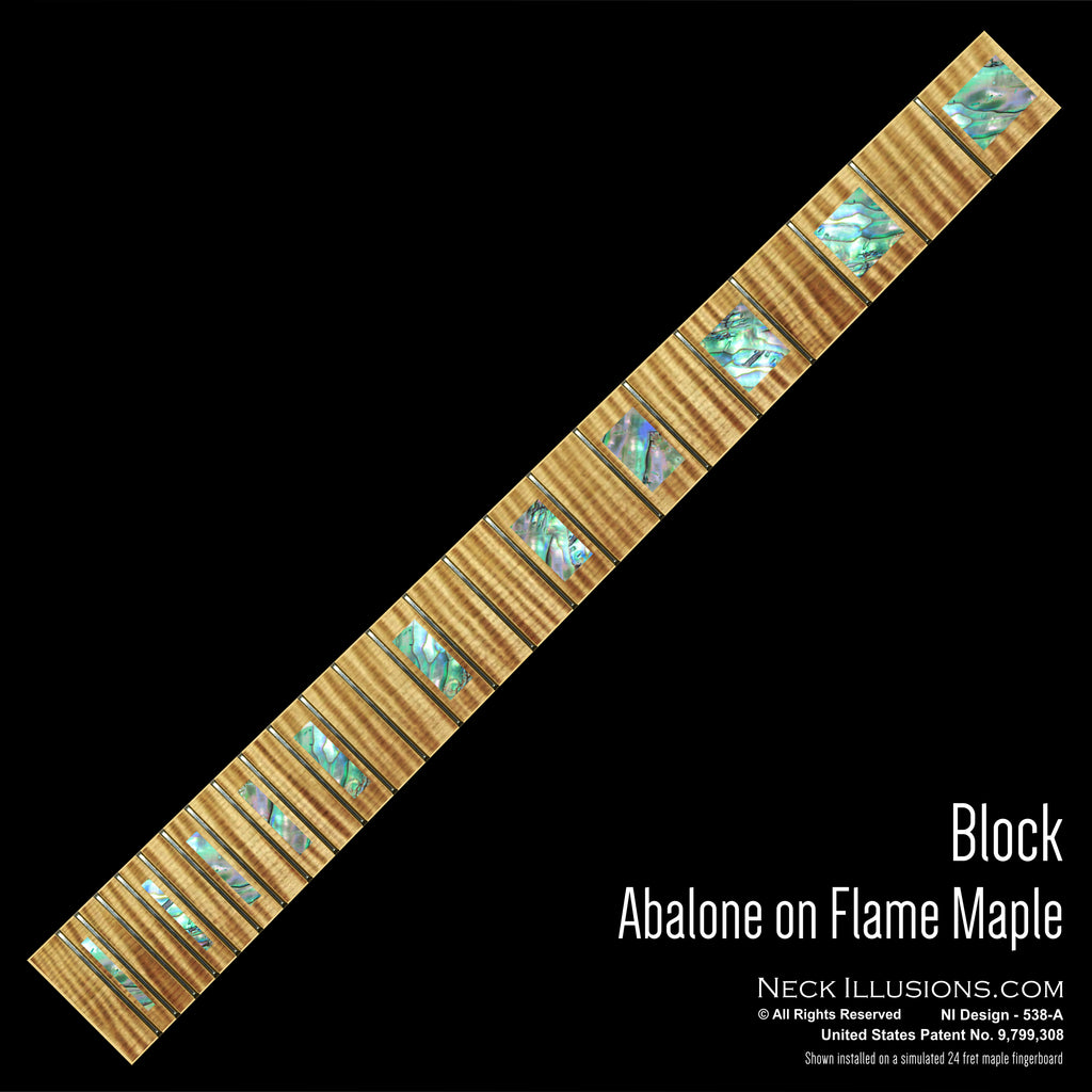 Blocks on Flame Maple