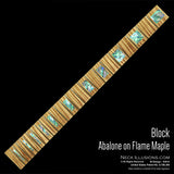 Blocks on Flame Maple